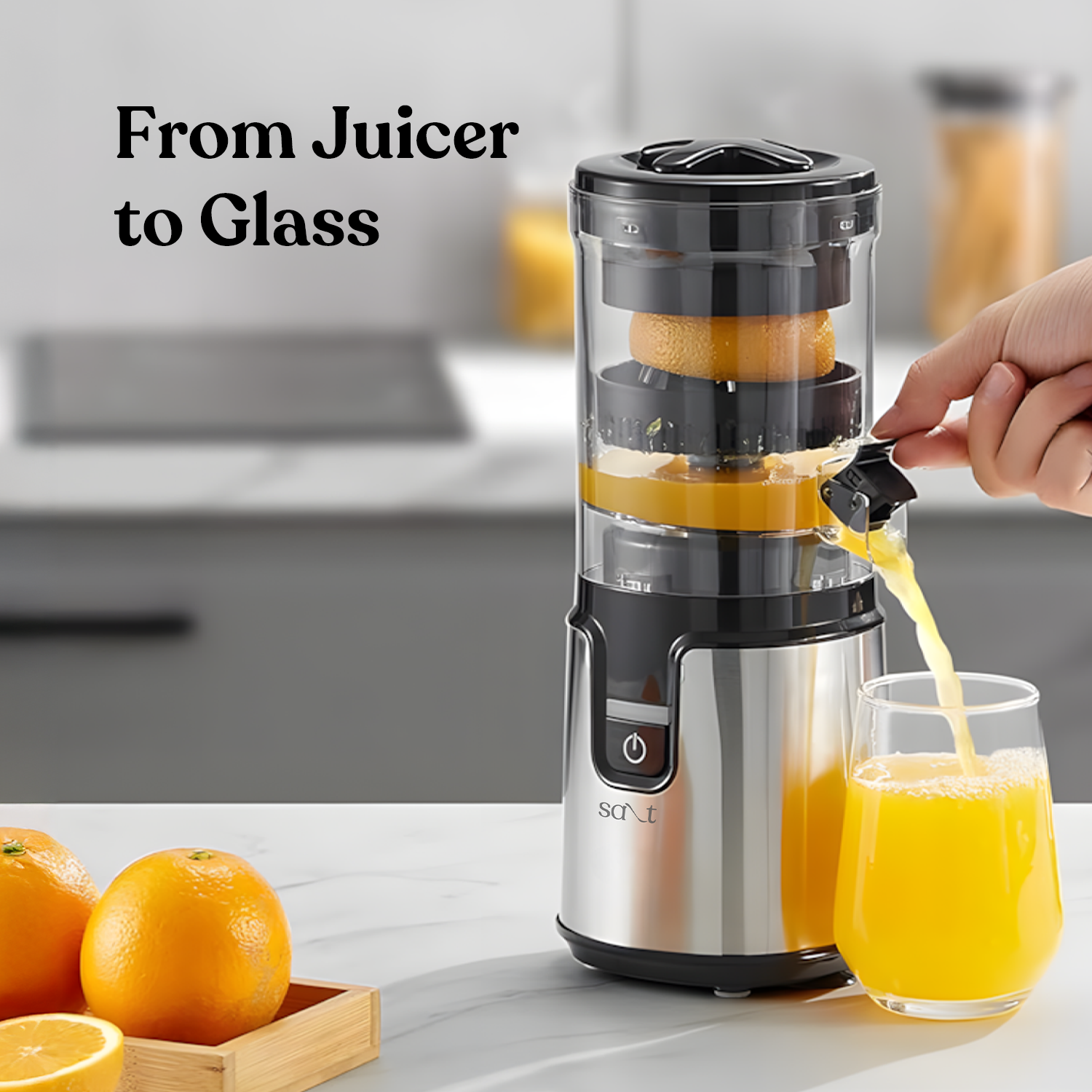 JuiceJet Pro Rechargeable Citrus Juicer, 350 ML